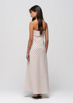 Robe Alba Strapless Organic Cotton Maxi