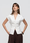 Gilet Nolla Adjustable - Off-White