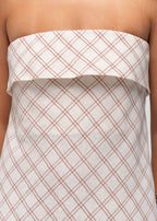 Robe Alba Strapless Organic Cotton Maxi