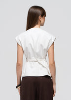 Gilet Nolla Adjustable - Off-White