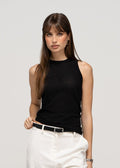 Top smanicato Everyday Loose - Black