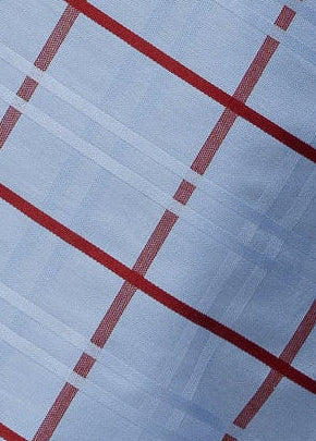 Falda Chess Plaid Handkerchief Midi