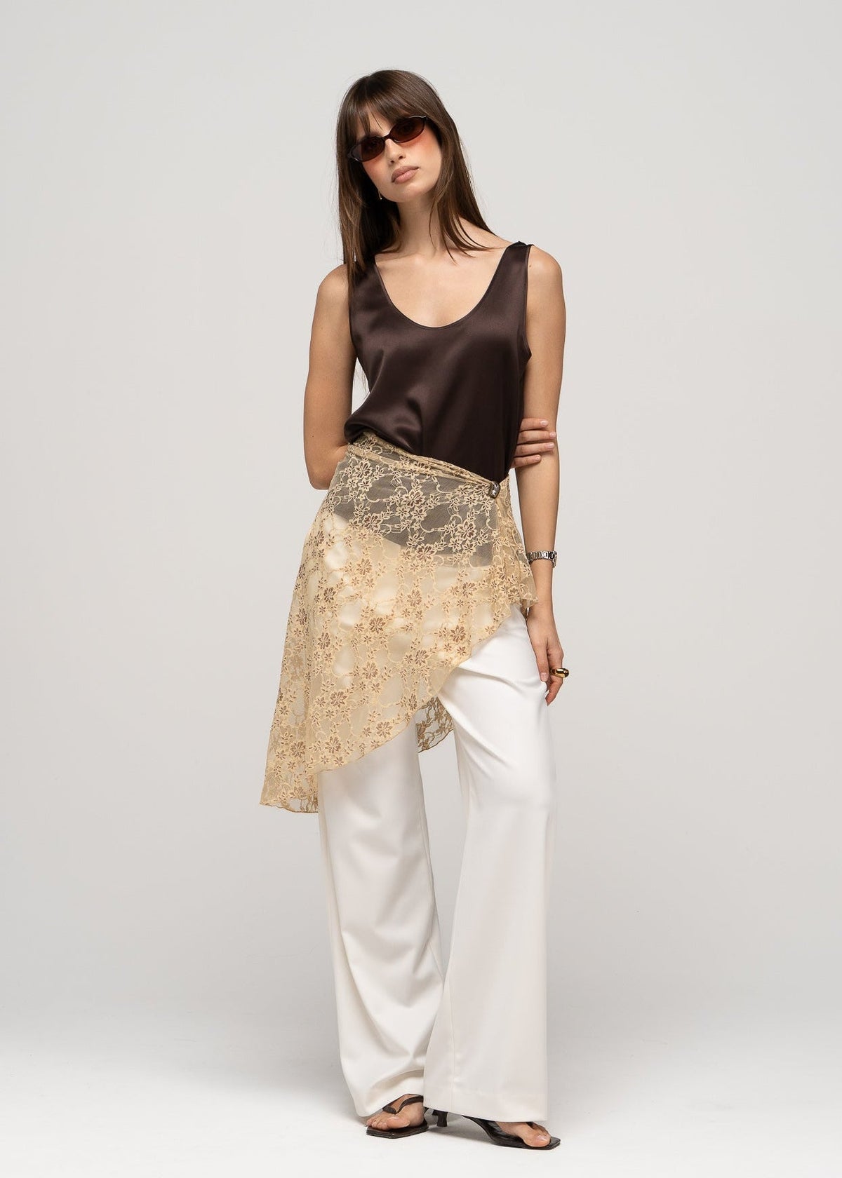 Top Farah Silk Loose