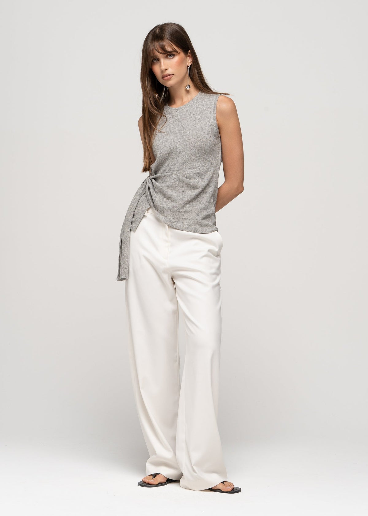 Canotta Bri Twisted - Grey