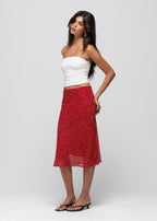 Jupe Gemma Polka Dot Midi