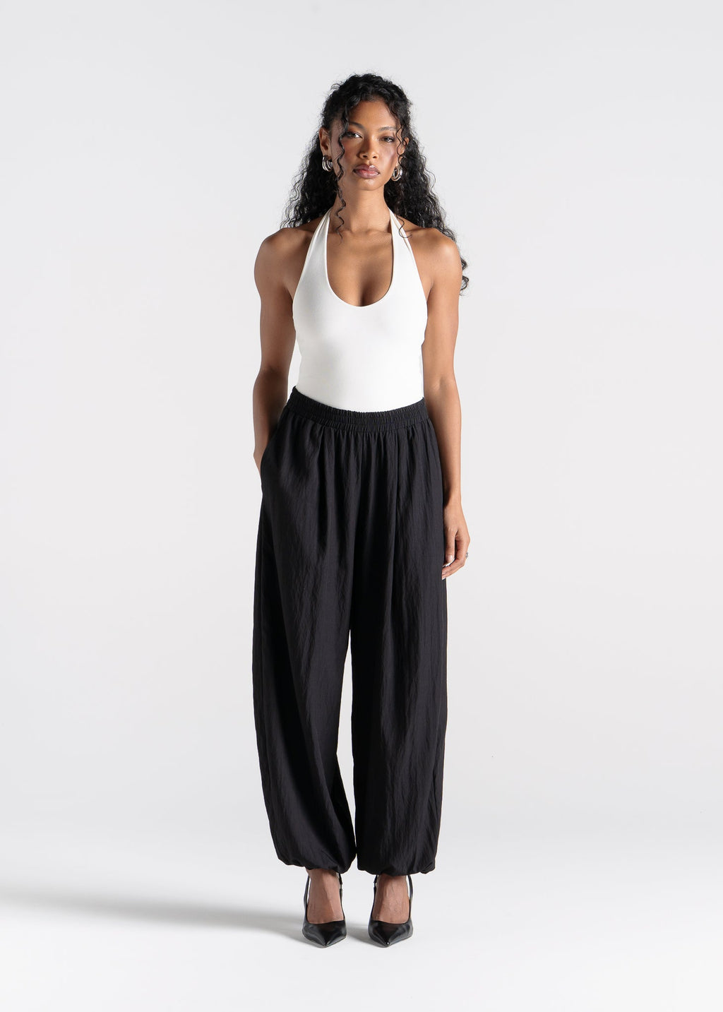 Pantalón Carter Parachute Balloon - Negro