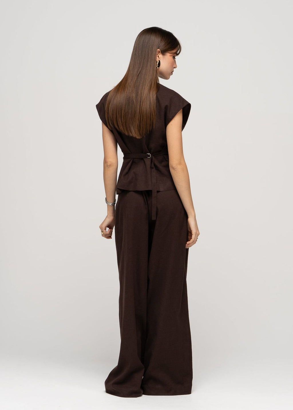 Pantalon Nolla Linen Wide Leg