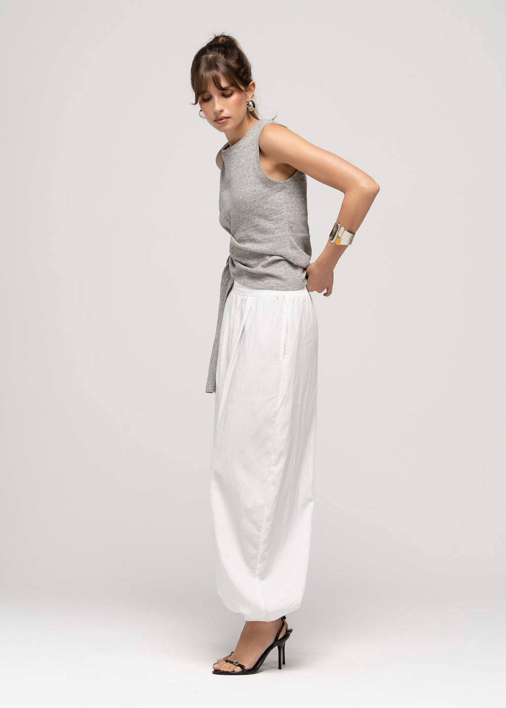 Pantalon Carter Parachute Balloon - Ivory