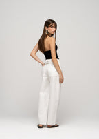 Body Cleo Plunge Halter - Black