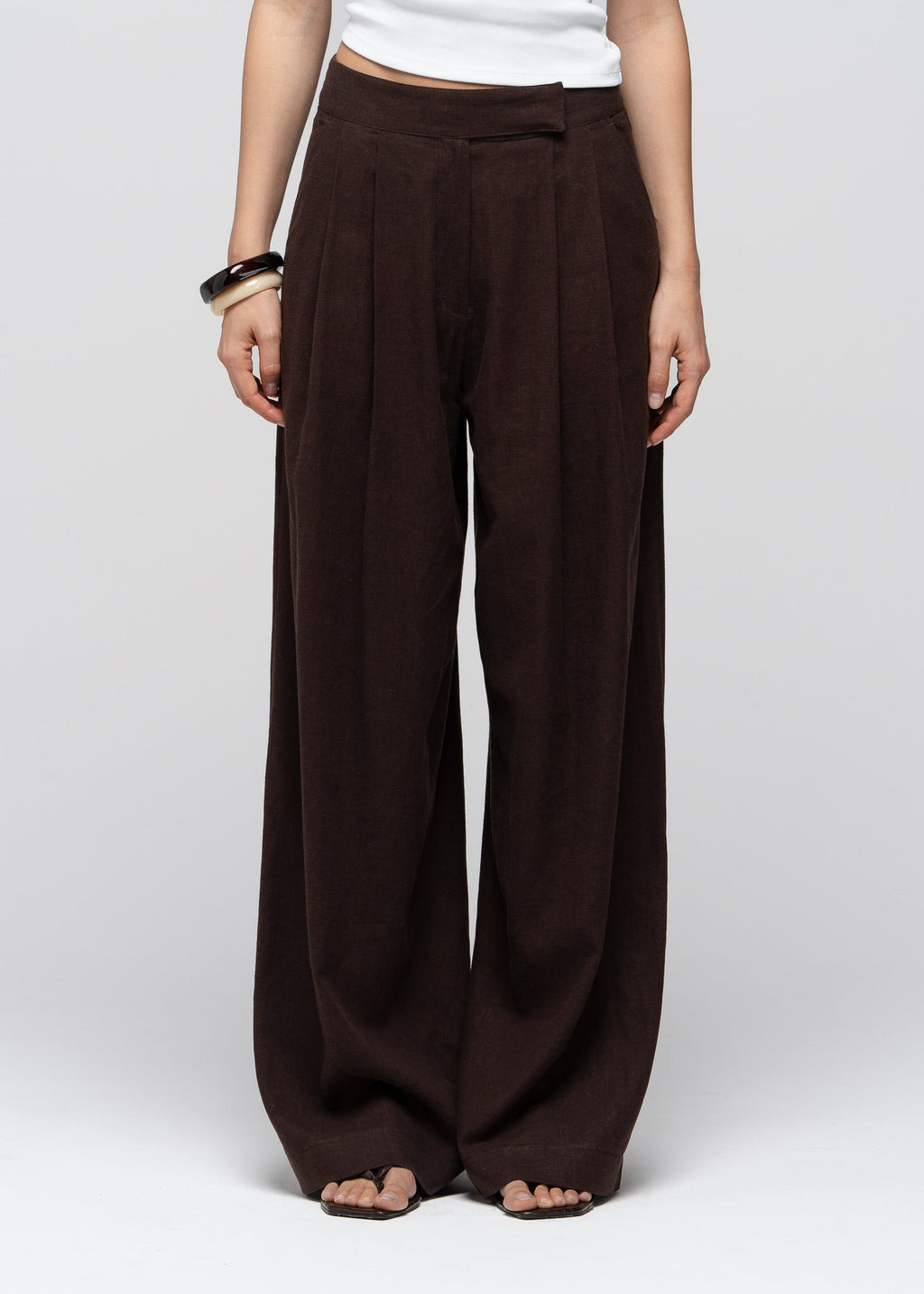 Pantalon Nolla Linen Wide Leg