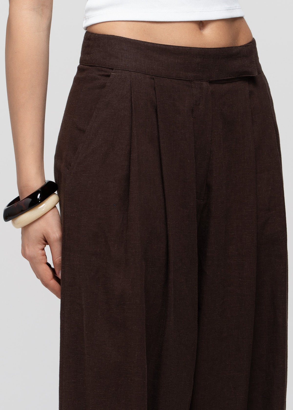Pantalon Nolla Linen Wide Leg