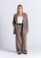 Dobbeltradet Jagger Blazer Taupe