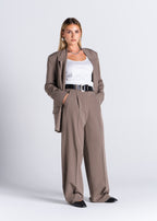 Dobbeltradet Jagger Blazer Taupe