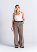 Pantalon Jagger Tailored Trousers - Taupe