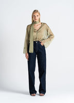 Knox Relaxed Straight Jeans - Dark Wash
