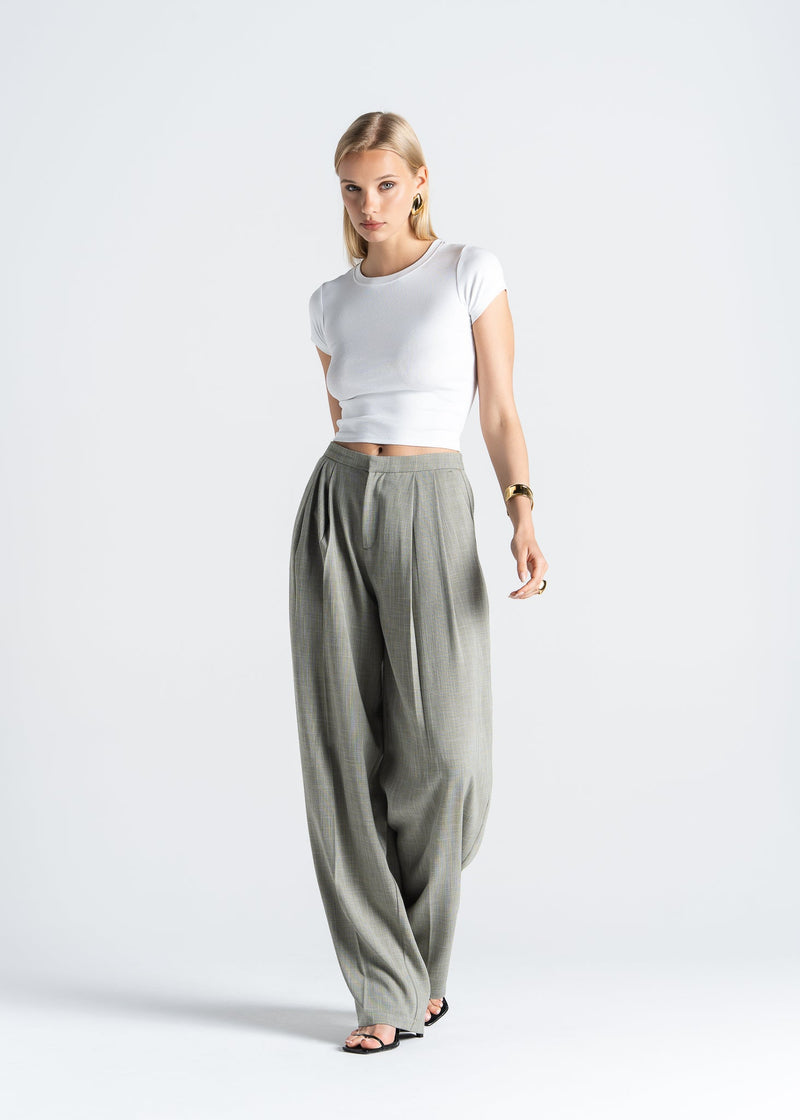 Pantalon Moss Relaxed Wide-Leg Trousers