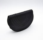 Vintage Black Satin Bag
