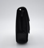 Vintage Black Satin Bag