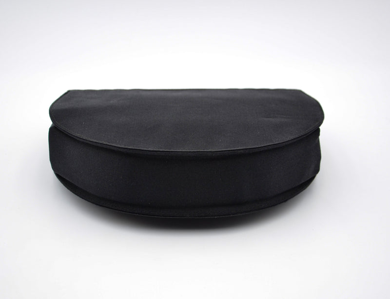 Bolso vintage de satén negro