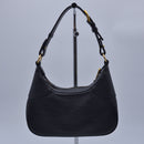 Gucci Aphrodite Small Black Grained Leather