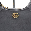 Gucci Aphrodite Small Black Grained Leather