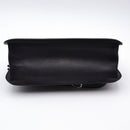 Gucci Daily Flap Cuir Grainé Noir — Pompon Bambou