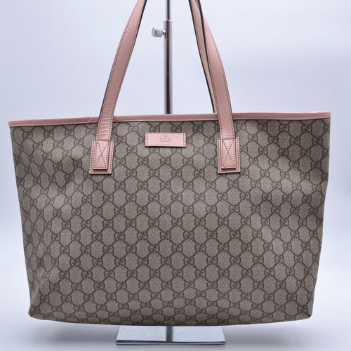 Gucci Gg Supreme Tote Zippé