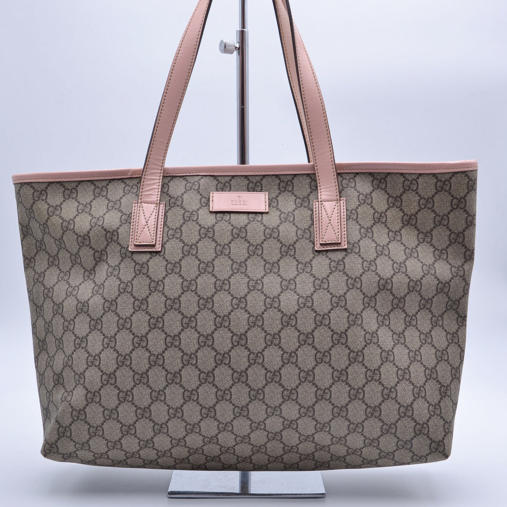 Gucci Gg Supreme Zipped Tote