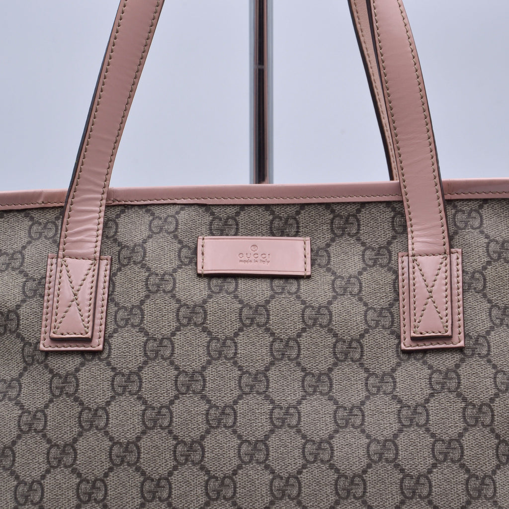 Gucci Gg Supreme Zipped Tote