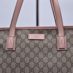 Gucci Gg Supreme Zipped Tote