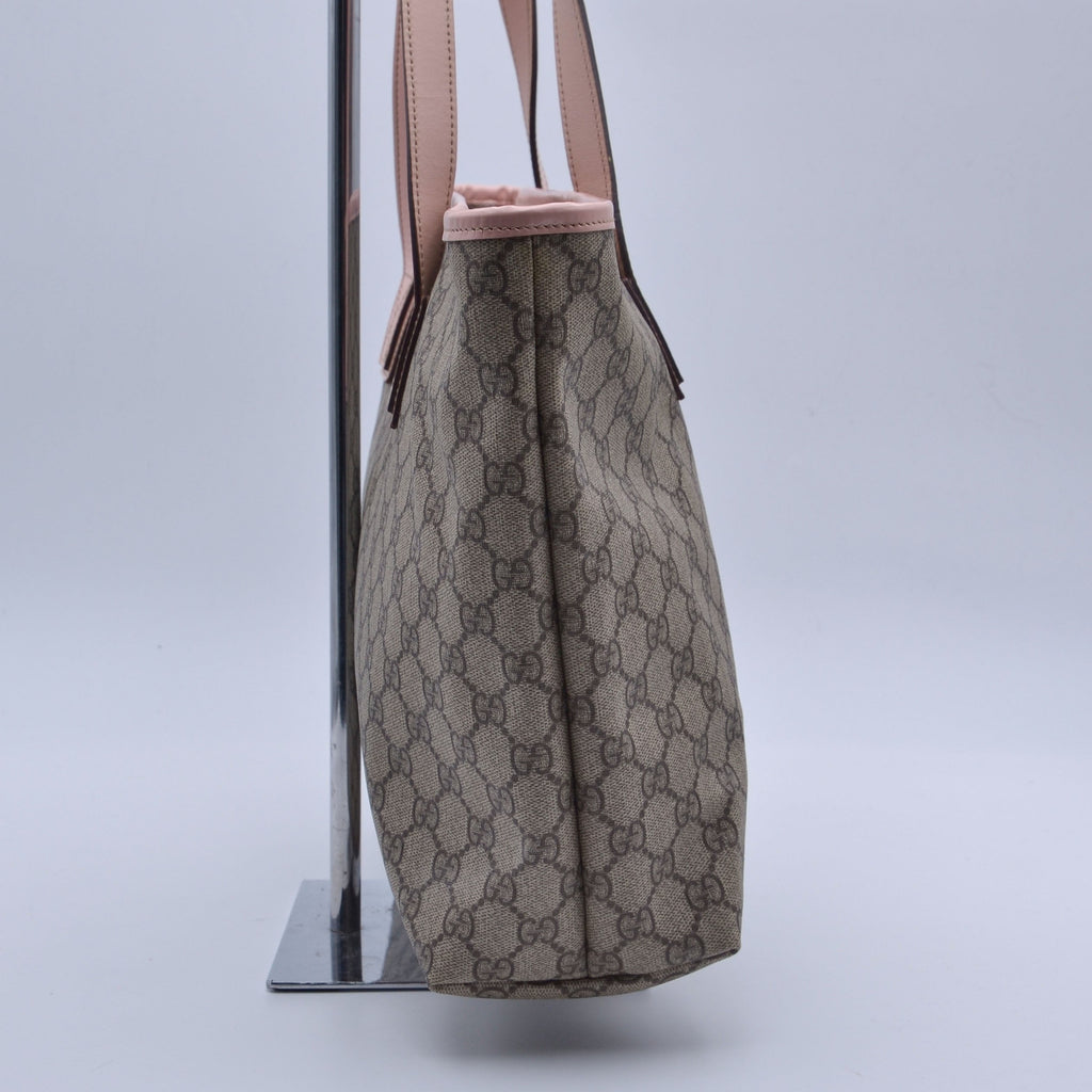 Gucci Gg Supreme Zipped Tote