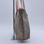 Gucci Gg Supreme Zipped Tote