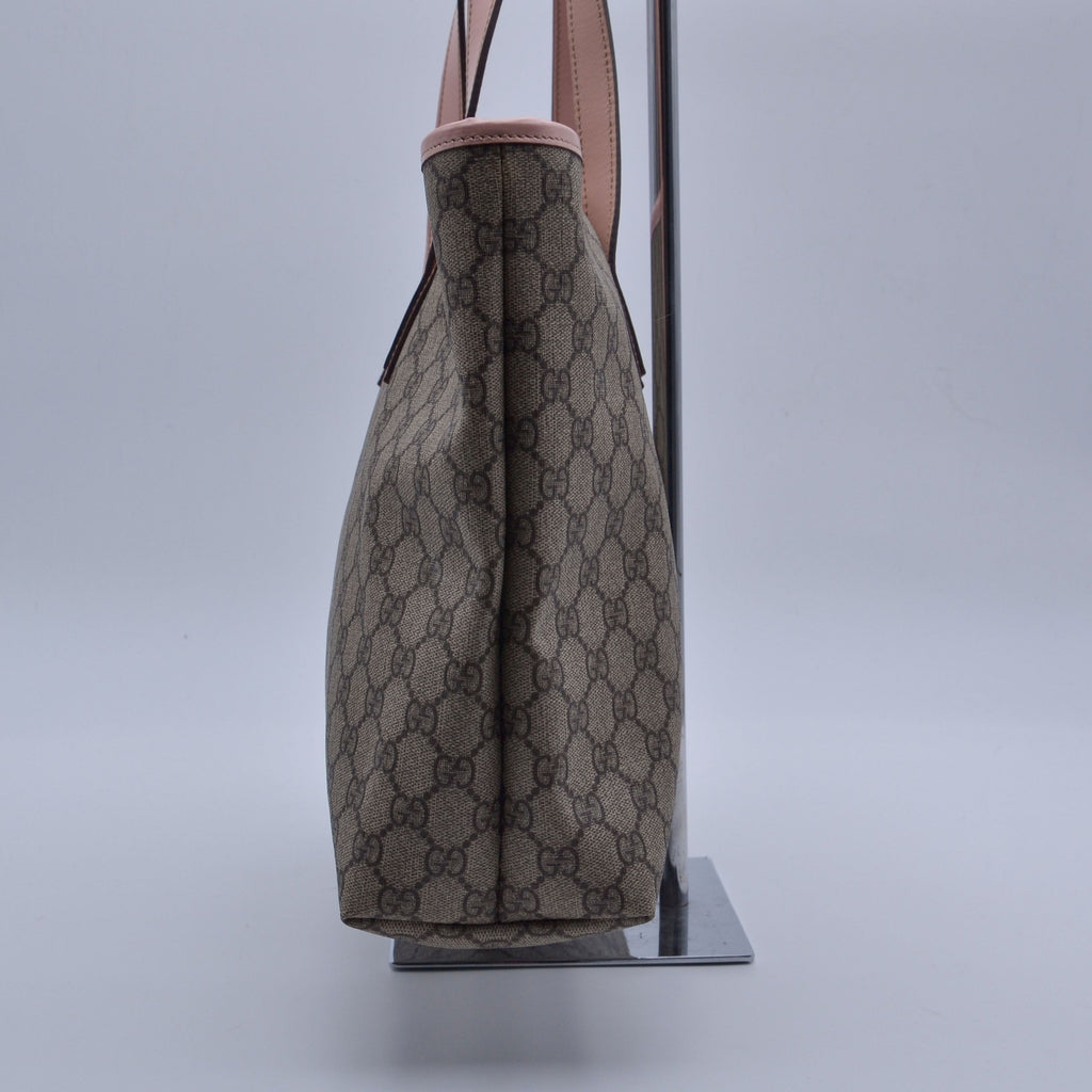 Gucci Gg Supreme Zipped Tote