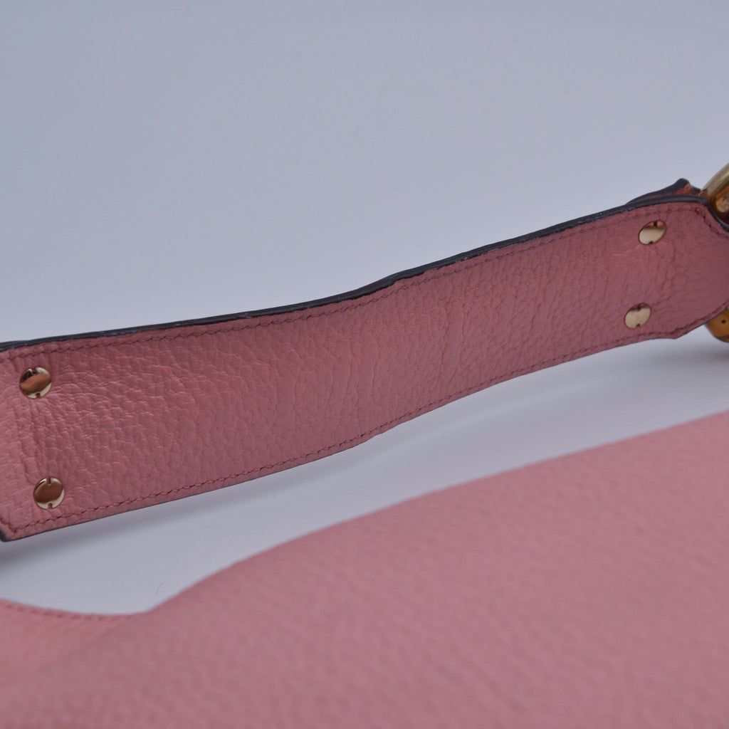 Gucci Hobo Bambú Rosa