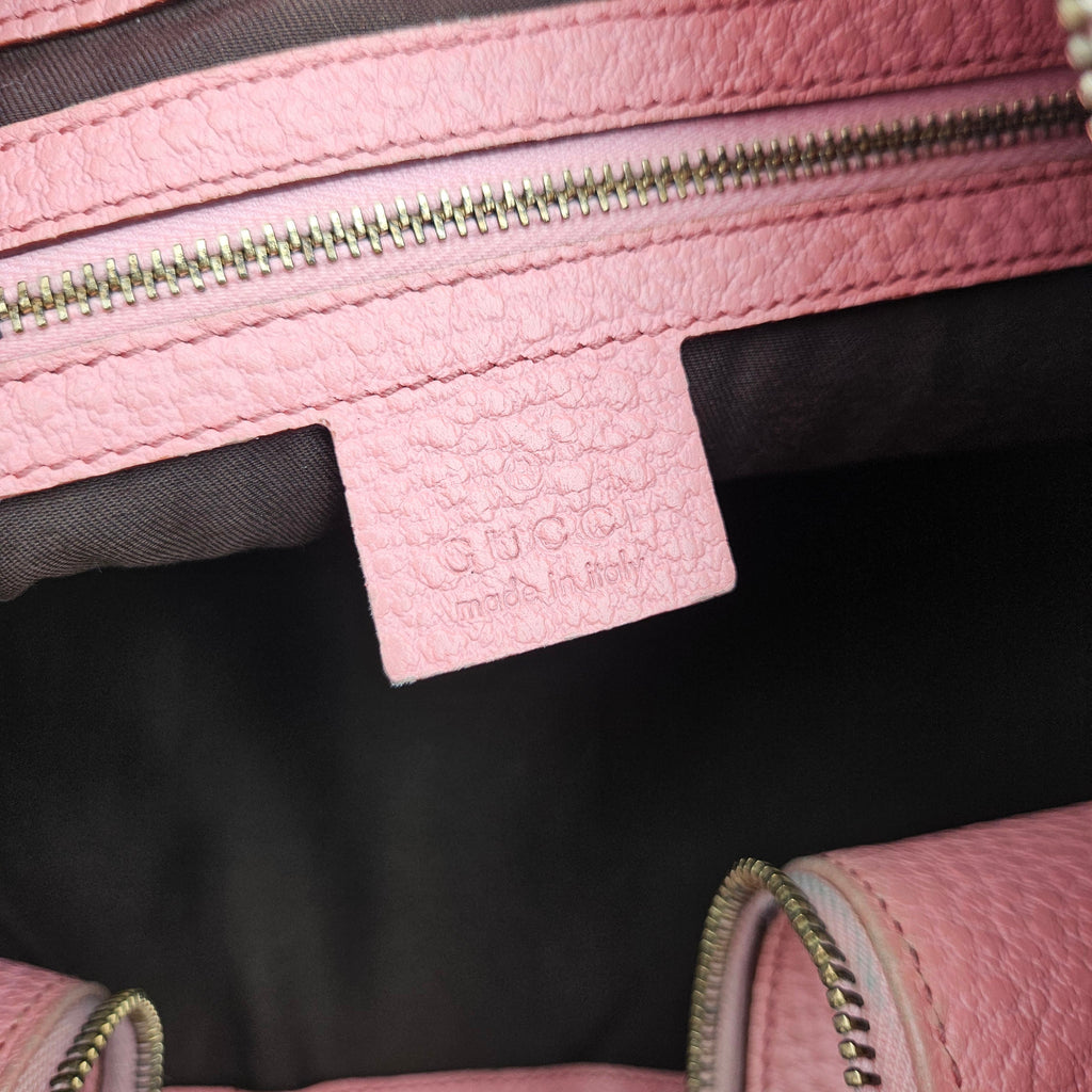 Gucci Hobo Bambú Rosa
