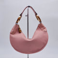 Gucci Hobo Bambú Rosa