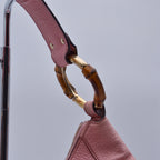 Gucci Hobo Bambú Rosa