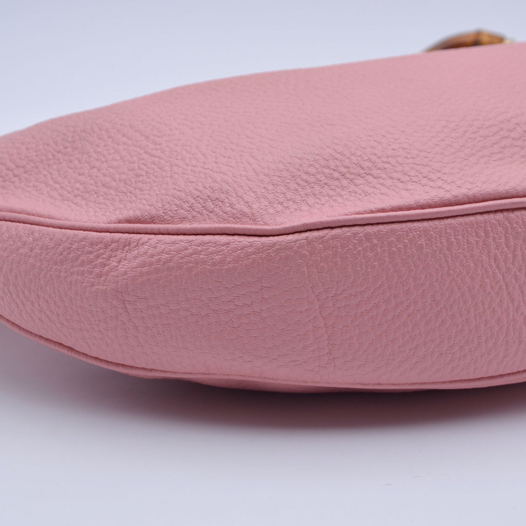 Gucci Hobo Bambú Rosa