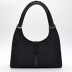 Bolso Gucci Jackie Lona Monograma GG Negra