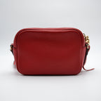 Gucci Soho Disco Bag Bright Red Grained Leather