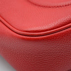 Gucci Soho Disco Bag Bright Red Grained Leather