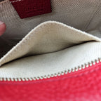 Gucci Soho Disco Bag Bright Red Grained Leather