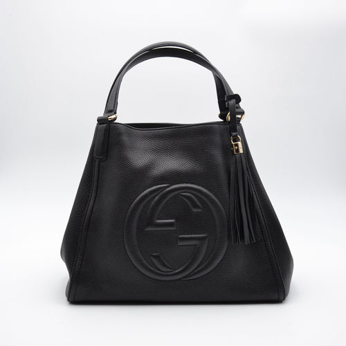Gucci Soho Tote Cuir Grainé