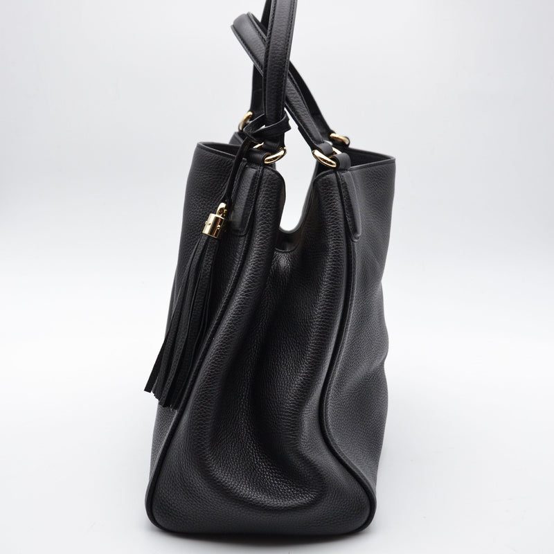 Bolso tote Gucci Soho de cuero granulado