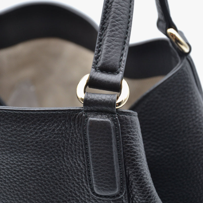 Bolso tote Gucci Soho de cuero granulado