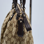Gucci Sukey Tote Gg Lona Jacquard