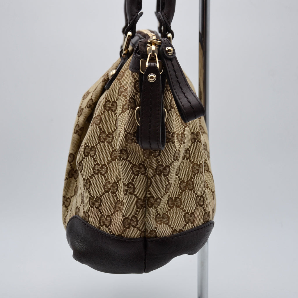 Gucci Sukey Tote Gg Lona Jacquard