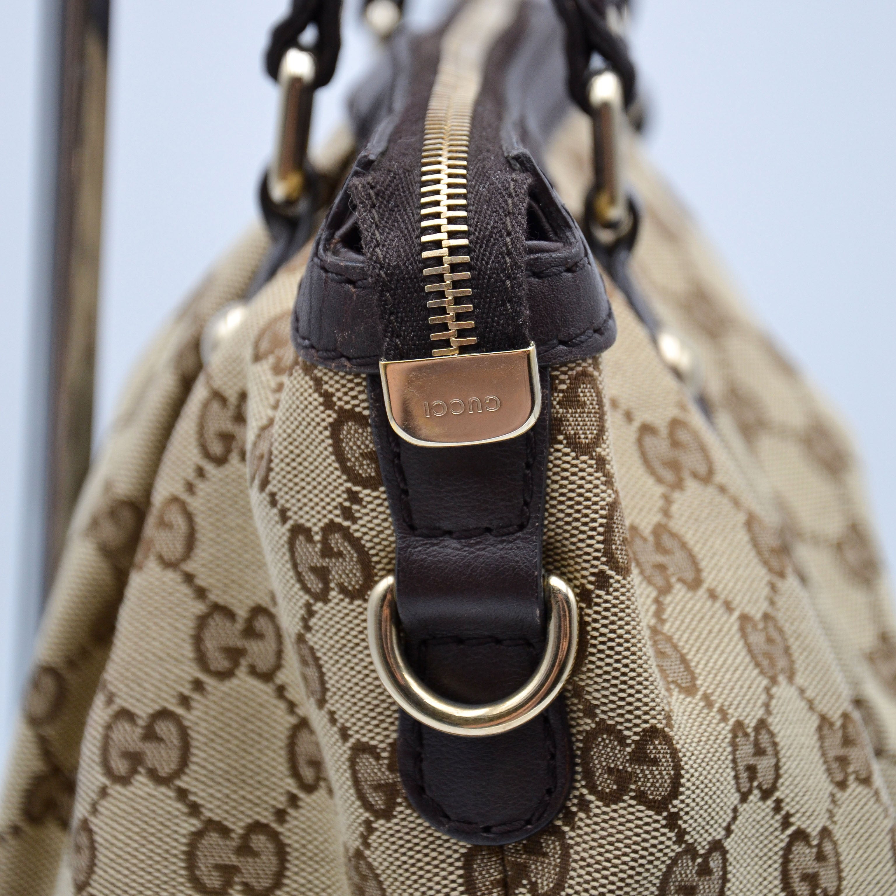 Gucci Sukey Tote Gg Lona Jacquard