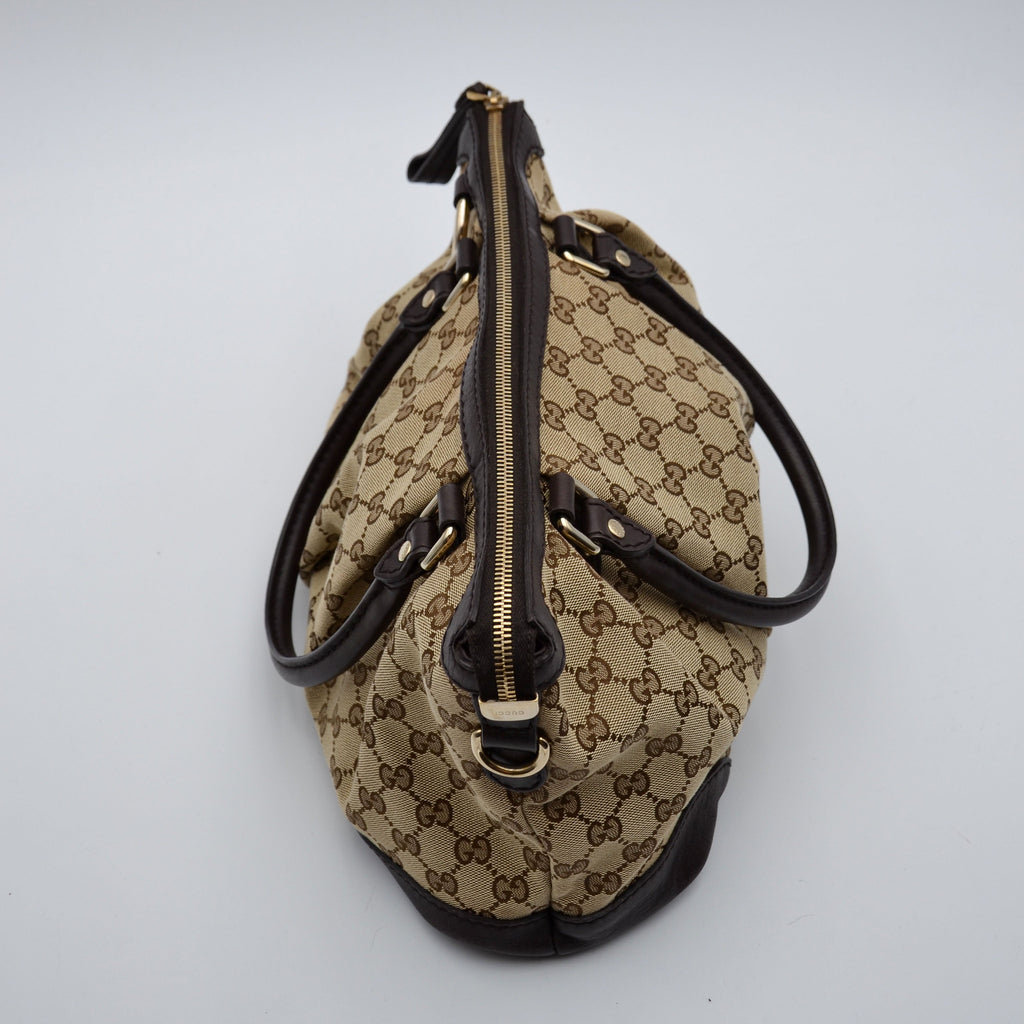 Gucci Sukey Tote Gg Lona Jacquard