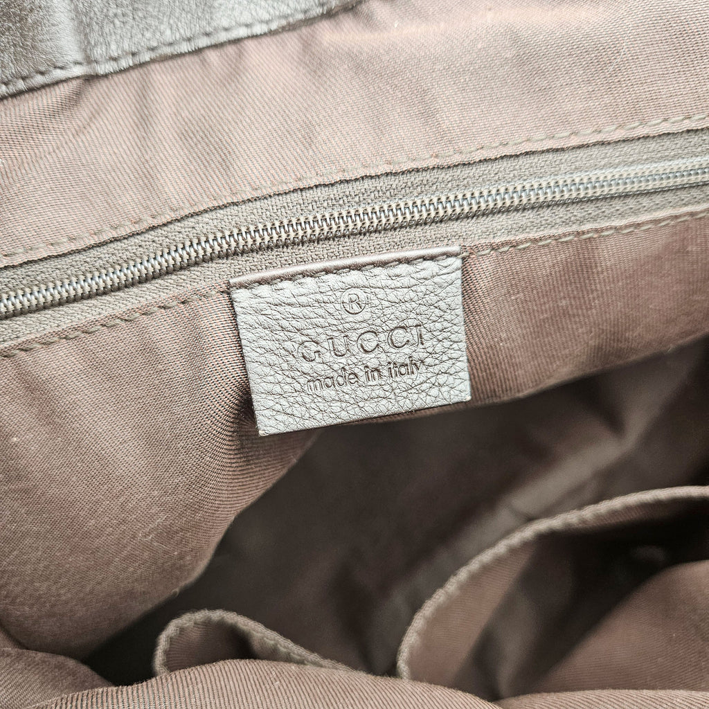 Gucci Sukey Tote Gg Lona Jacquard